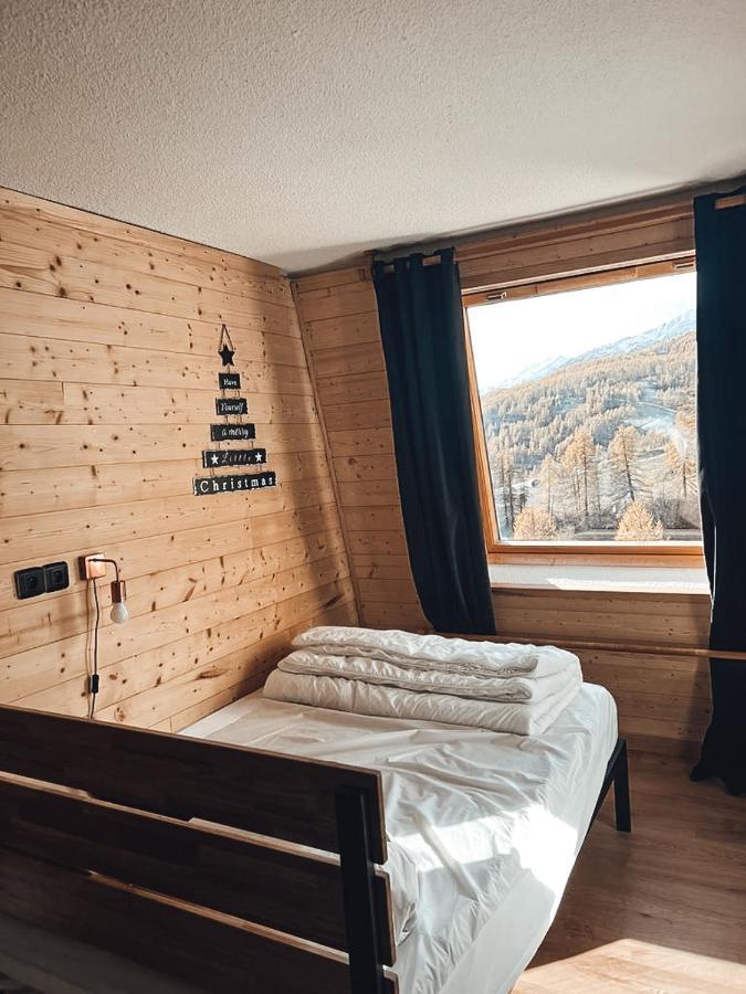 Appartement Centre station, vue panoramique Quartier les étoiles 50m des remontées à Allos Extérieur photo